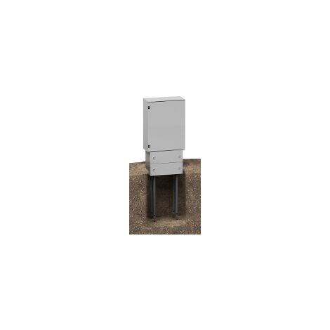 Thalassa PLM - Socle polyester hauteur 200 mm pour PLM75 Ral 7035