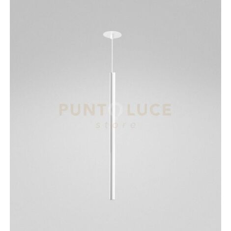THALASSIA SG/I -  SOSPENSIONE COLORE BIANCO A LED 3000K 398LM 7W AD INCASSO D.2,5x55CM