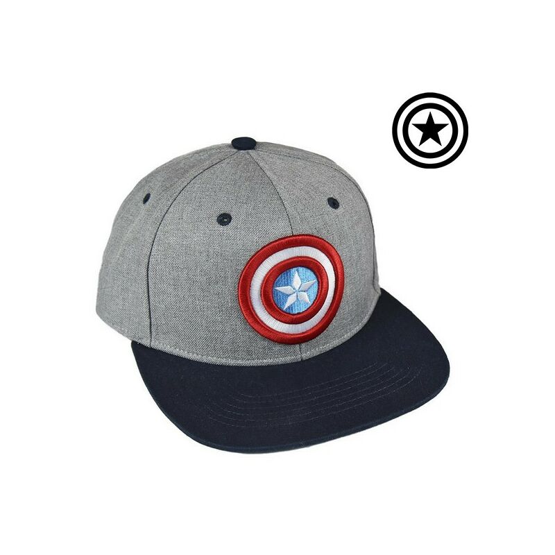 

Gorra con Visera Plana 72259 Gris (56 Cm) - The Avengers