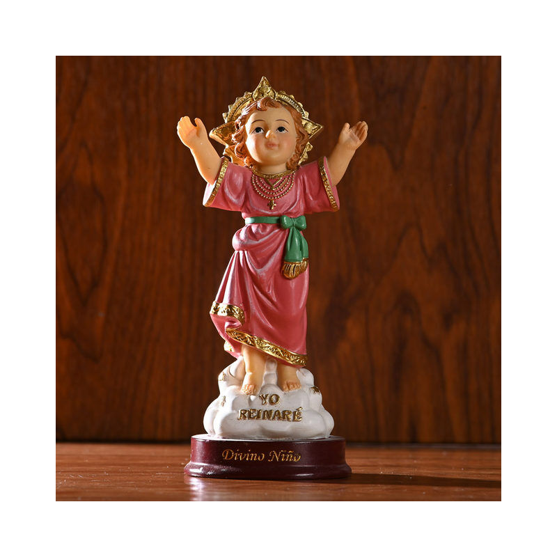 The Baby Jesus ornamenti in resina statua della