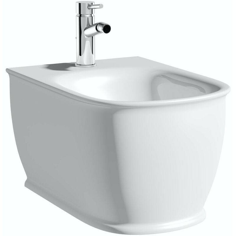 . Beaumont wall hung bidet with fixings - The Bath Co