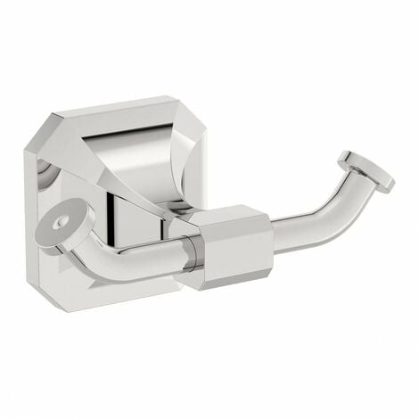 The Bath Co. Camberley double robe hook