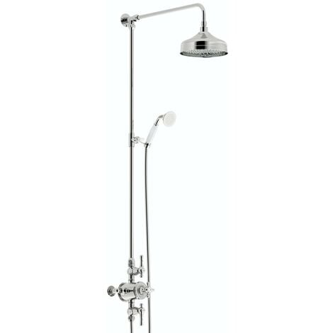 The Bath Co. Camberley thermostatic exposed mixer shower