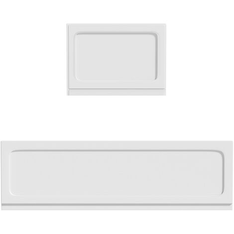 Orchard Traditional bath acrylic front and end panel pack 1700 x 700