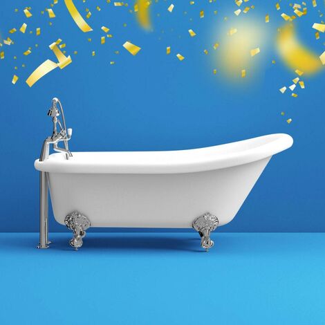 The Bath Co. Traditional single ended slipper bath 1550 x 750