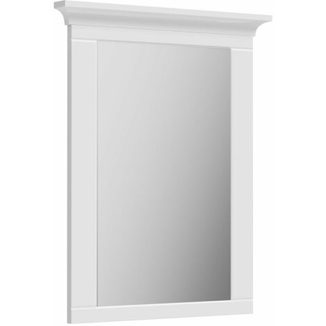 The Bath Co. Winchester white bathroom mirror 750 x 600mm