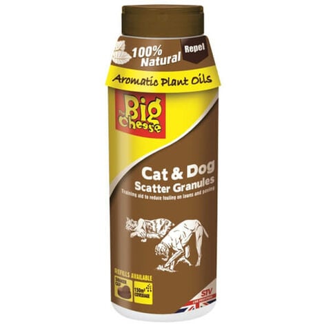 MARCRIST The Big Cheese Cat & Dog Repellent Scatter Granules 450g