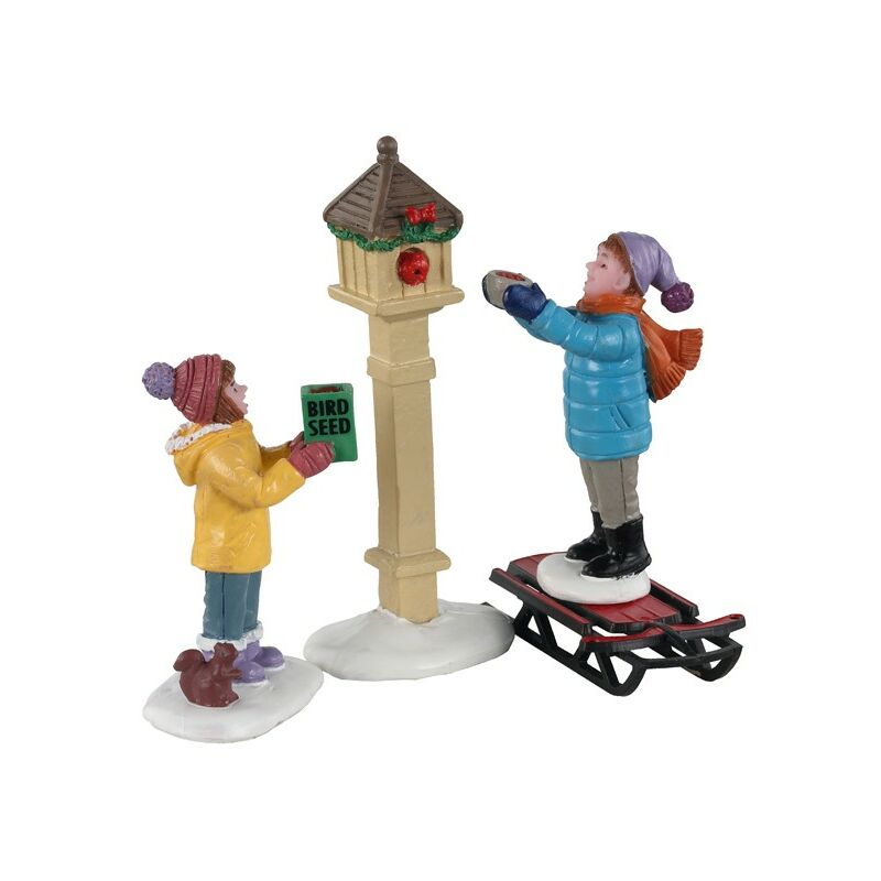 Lemax The Bird Feeders Set Of 3 Art.-nr. 12015