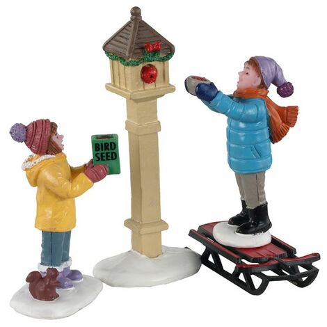 The Bird Feeders Set Of 3 Cod. 12015