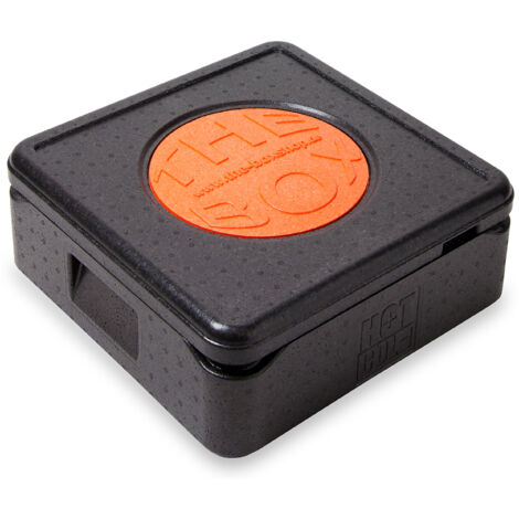 The Box Thermobox Pizza klein, Volumen: 41 x 41 x 16,5 cm (12 Liter), Nutzhöhe 10 cm - 10 Stück