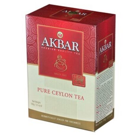 Thé en vrac Akbar Ceylan 100 g - Le goût velouté du Sri Lanka