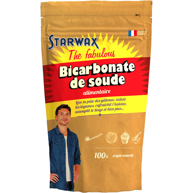 Bicarbonate de soude alimentaire 1kg starwax fabulous