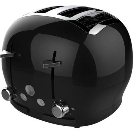 The Funky Appliance Company 4 Slice Toaster Black