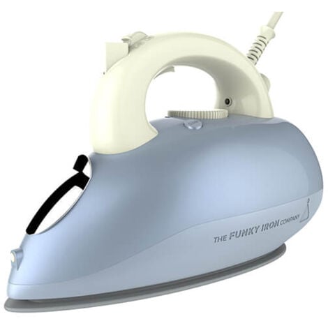 The Funky Appliance Company Iron Pale Blue