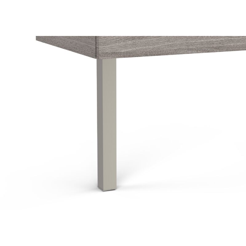 Jeu de deux pieds pour meubles de salle de bains THE GAP - ROCA Finition nickel