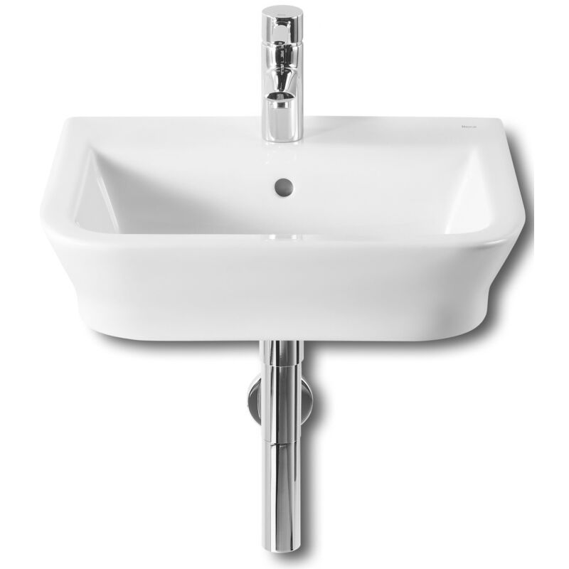 Roca - the gap vasque en porcelaine à suspendre Dimensions : 500x470 mm