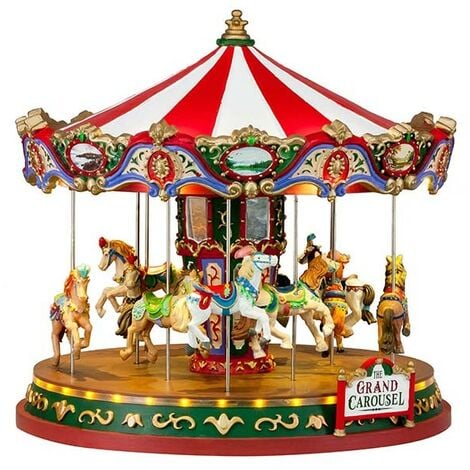 LEMAX The Grand Carousel con adaptador de 4.5V Cod. 84349