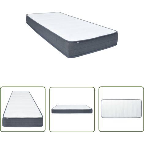 The Living Store Boxspringbett-Matratze 200 x 100 x 20 cm - Boxspringbett - Matratze - Doppelbett - Liegekomfort - Federsystem