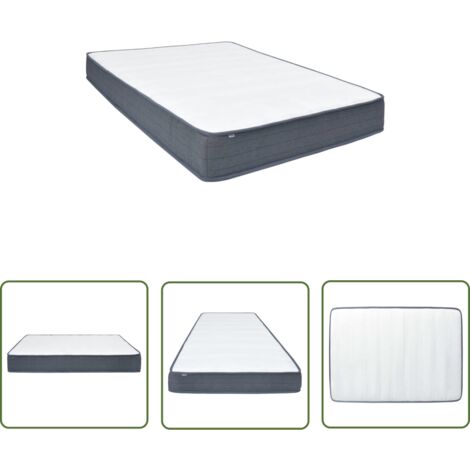 The Living Store Boxspringbett-Matratze 200 x 160 x 20 cm - Boxspringbett - Matratze - Doppelbett - Liegekomfort - Federsystem