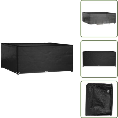 The Living Store Copertura Mobili da Giardino 16 Occhielli 300x300x75cm Quadrata - Protezione per mobili da esterno