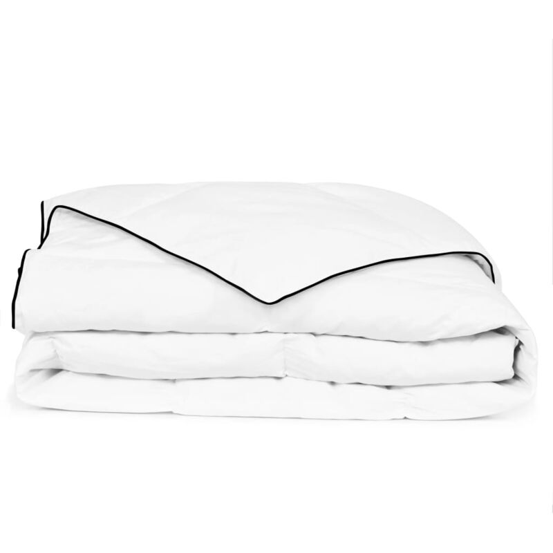 The Living Store - Couette en duvet d'hiver 240 x 220 cm Blanc