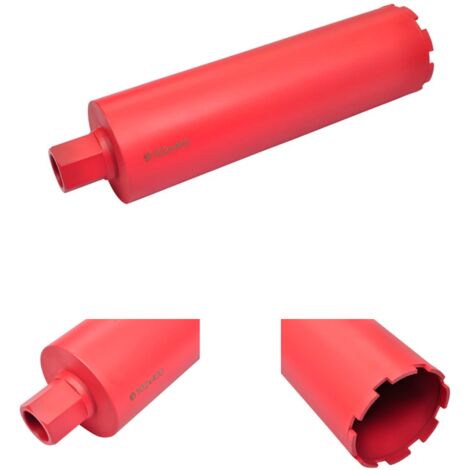 The Living Store Diamant-Kernbohrer zum Trocken- und Nassbohren 102x400 mm - Bohrer & Bits