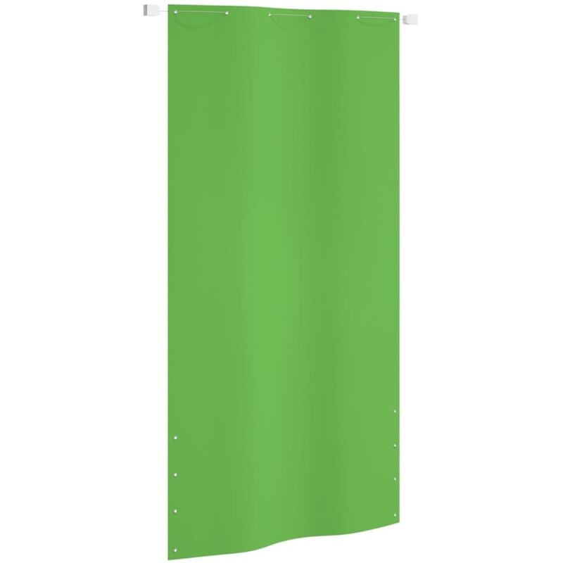 The Living Store - cran de balcon Vert clair 120x240 cm Tissu Oxford Vert
