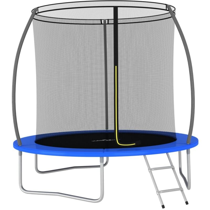 The Living Store - Ensemble de trampoline rond 244x55 cm 100 kg