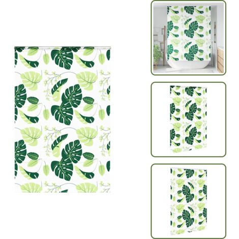 The Living Store Estor enrollable para ducha casete tela 160x240 cm ancho 156 cm - Persiana enrollable