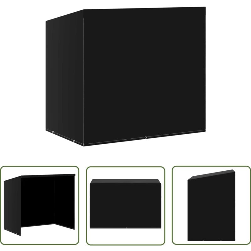 The Living Store Housse de balancelle 6 œillets 185x117x170 cm - Housses De Balancelle - Housse Extérieure - Protection Mobilier Extérieur