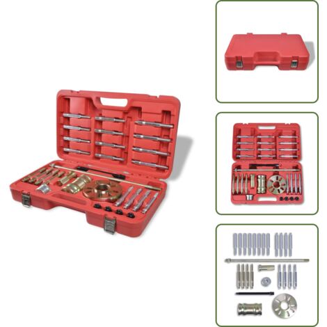 The Living Store Kit Estrattore Mozzi Ruota 30 pz - Kit estrattore