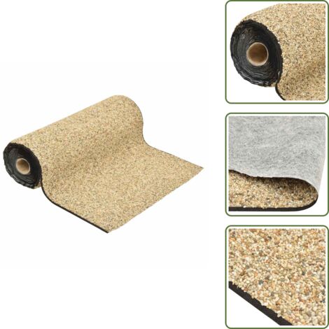 The Living Store Lámina de piedra arena natural 250x60 cm - Piedra natural