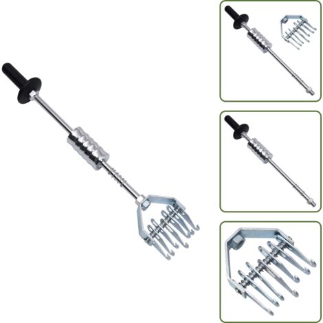 The Living Store Martello Scorrevole Multi Artiglio 65 cm in Acciaio al Carbonio - Estrattore ammaccature