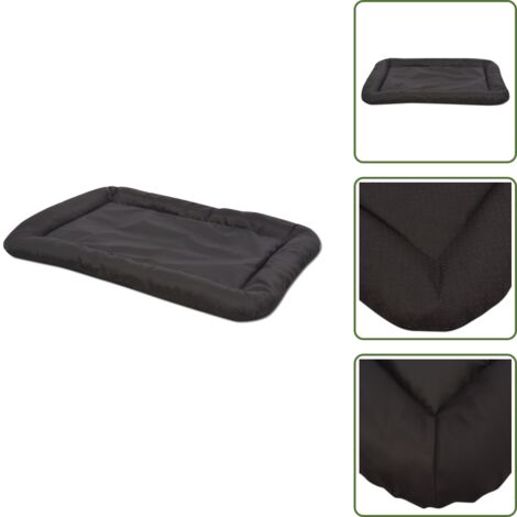 The Living Store Materasso per Cani Taglia M Nero - Materasso per cani taglia M