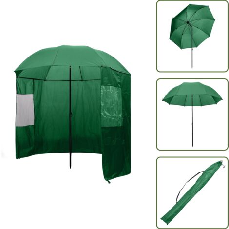 The Living Store Ombrello da Pesca Verde 240x210 cm - Pesca