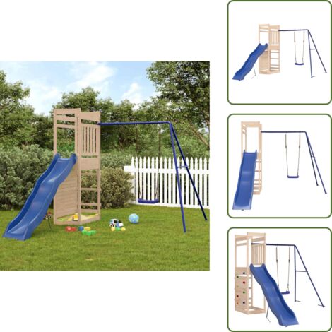 The Living Store Parque infantil de exterior madera maciza de pino - Parque de juegos