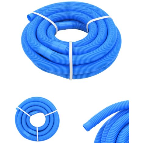 The Living Store Poolschlauch Blau 32 mm 9,9 m - Poolreiniger-Schläuche