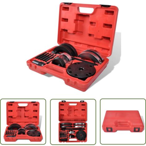 The Living Store Radlager-Werkzeuge Vorne 72 mm Geeignet für Audi/Seat/VW/Skoda - Radlager Werkzeug - Auto Werkstatt - Auto Reparatur - Volkswagen Werkzeug - Audi Werkzeug