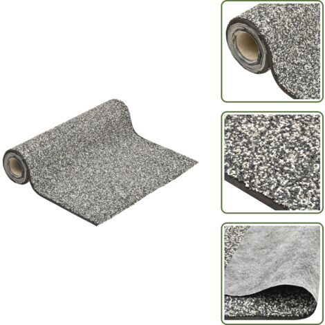 The Living Store Revestimiento de piedra gris 300x100 cm - Revestimiento para estanque