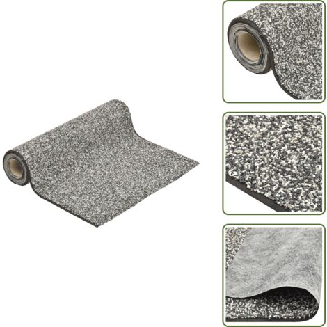 The Living Store Rivestimento Pietra Grigio 250x100 cm - Rivestimento per laghetto