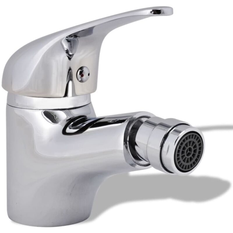 The Living Store - Robinet de bidet de salle de bain Chrome Argent