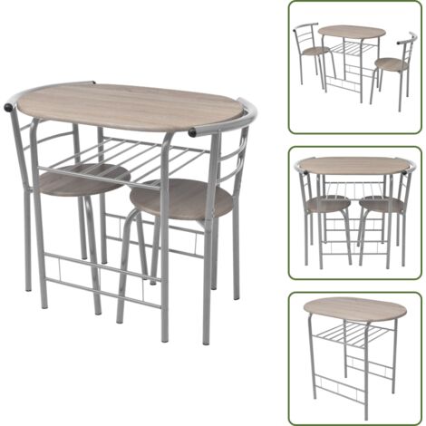 The Living Store Set da Bar e Collazione in MDF - Tavolo da bar