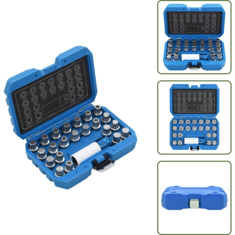 The Living Store Set di Bussole per Rimozione Dadi 23 pz VAG - Bussole per smontaggio ruote