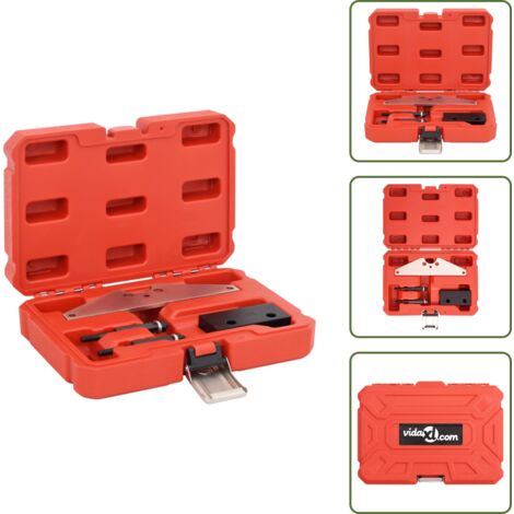 The Living Store Set Strumenti per la Fasatura del Motore 4 pz per Fiat 1,4 12 V - Strumenti per motore