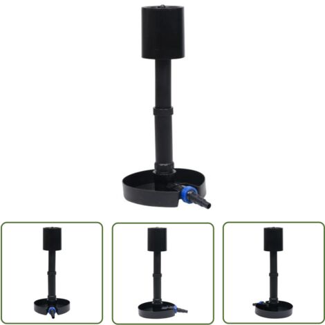 The Living Store Standskimmer Oberflächenabsauger - Teichskimmer - Oberflächenabsauger - Teichreinigung - Algenreduktion - Gartenteich Zubehör