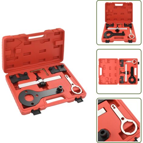 The Living Store Strumenti Fasatura Motore 6 pz per BMW N63B44 V8 X5 X6 750 650 - Albero a camme