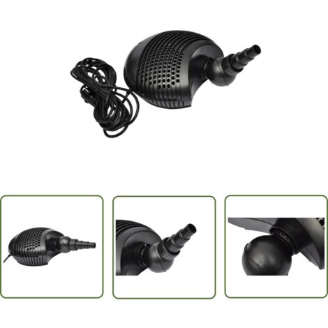The Living Store Teichpumpe 10000 L/h - Teichpumpe - Gartenpumpe - Wasserpumpe - Submersible Pump - Pumpe Für Teich