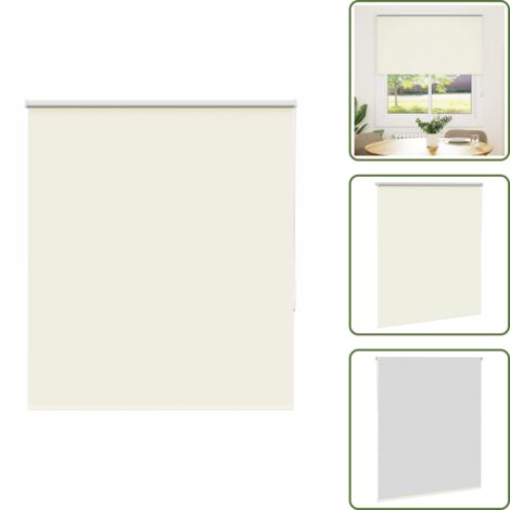The Living Store Tenda a Rullo Oscurante 125x150 cm Larghezza Tessuto 121,6 cm - Tenda oscurante