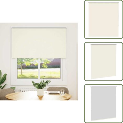 The Living Store Tenda a Rullo Oscurante 130x130 cm Larghezza Tessuto 126,6 cm - Tenda oscurante