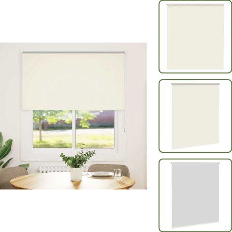 The Living Store Tenda a Rullo Oscurante 140x130 cm Larghezza Tessuto 136,6 cm - Tenda oscurante